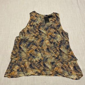 NWT Urban Outfitters Tiered Multicolor Tank Top